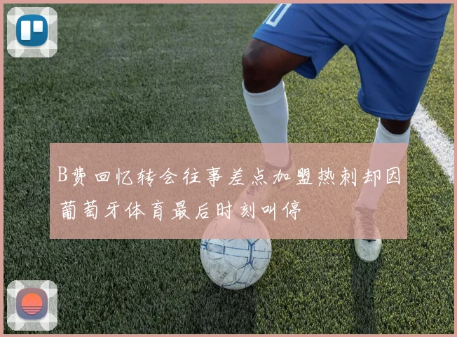 B费回忆转会往事差点加盟热刺却因葡萄牙体育最后时刻叫停